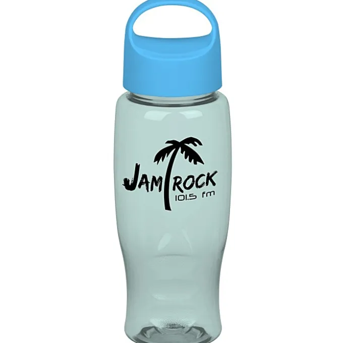 Comfort Grip Bottle with Oval Crest Lid - 27 oz.
