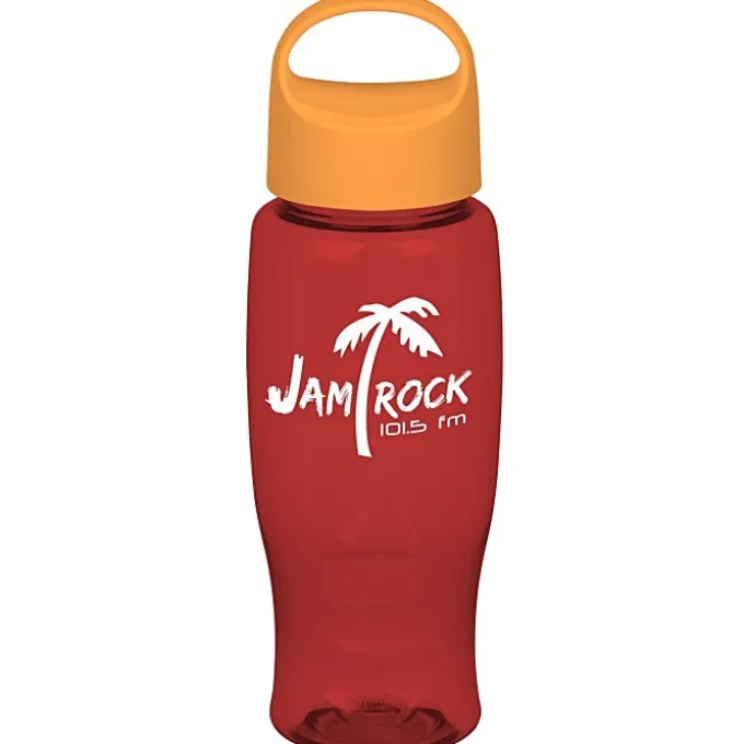Comfort Grip Bottle with Oval Crest Lid - 27 oz.