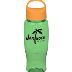 Comfort Grip Bottle with Oval Crest Lid - 27 oz.