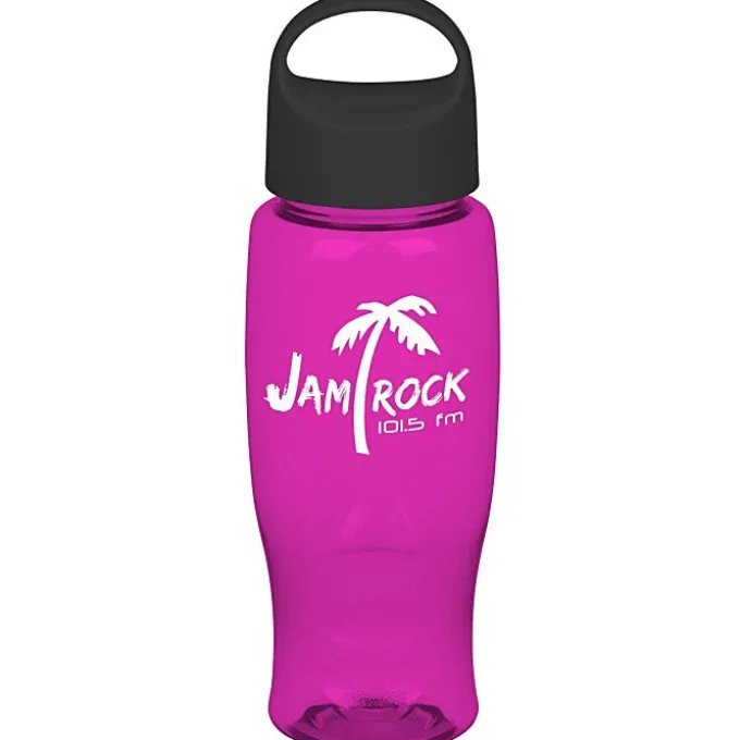Comfort Grip Bottle with Oval Crest Lid - 27 oz.