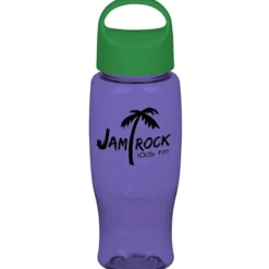 Comfort Grip Bottle with Oval Crest Lid - 27 oz.