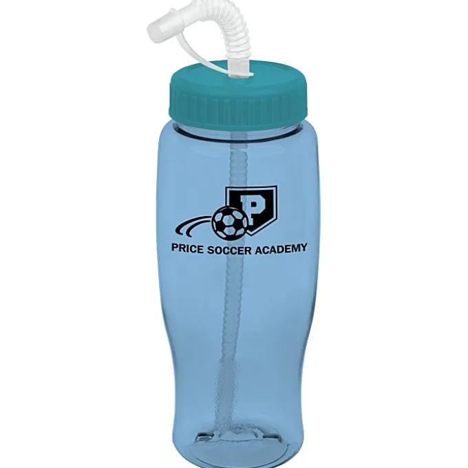 Comfort Grip Bottle with Straw Lid - 27 oz.