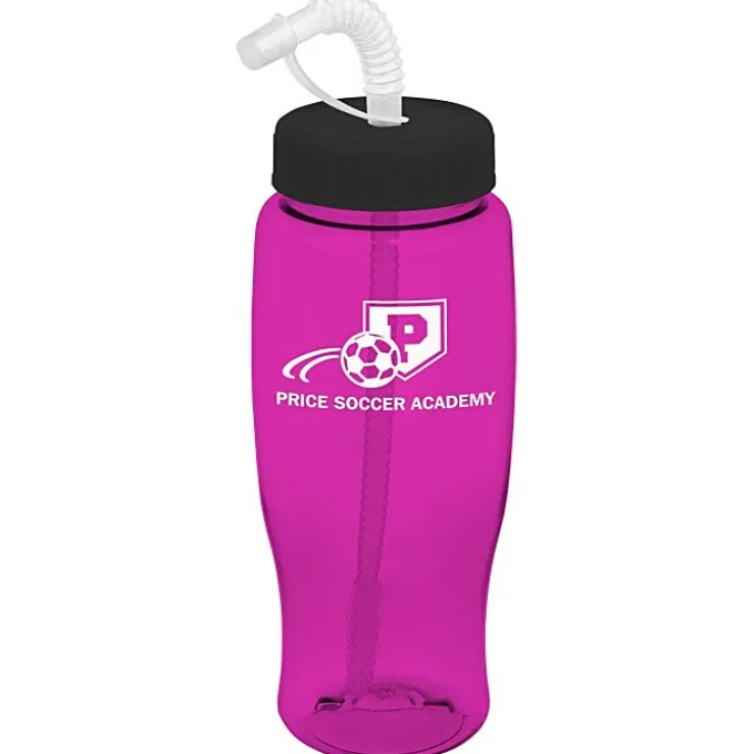 Comfort Grip Bottle with Straw Lid - 27 oz.