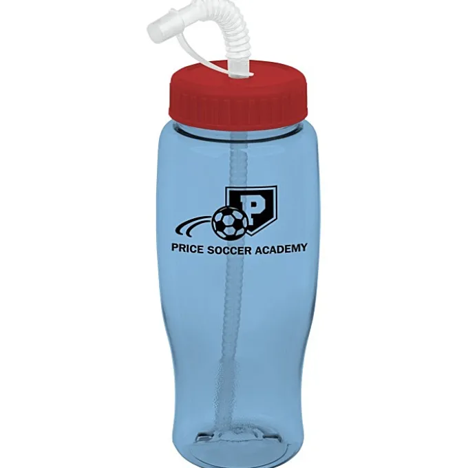 Comfort Grip Bottle with Straw Lid - 27 oz.