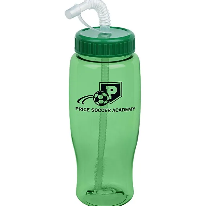 Comfort Grip Bottle with Straw Lid - 27 oz.