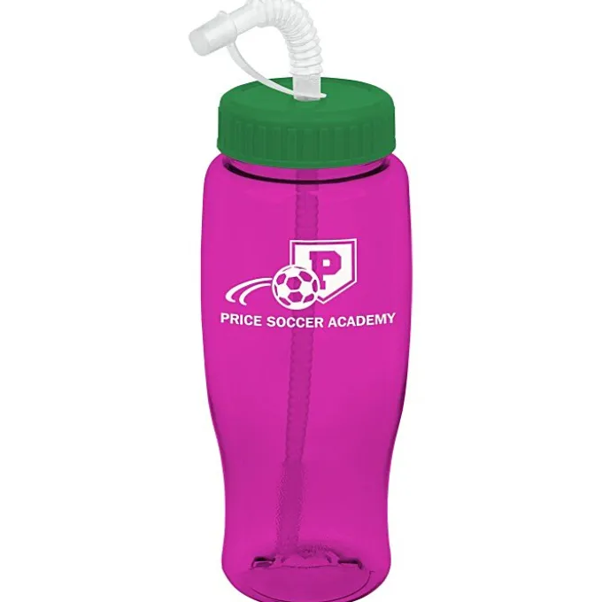 Comfort Grip Bottle with Straw Lid - 27 oz.
