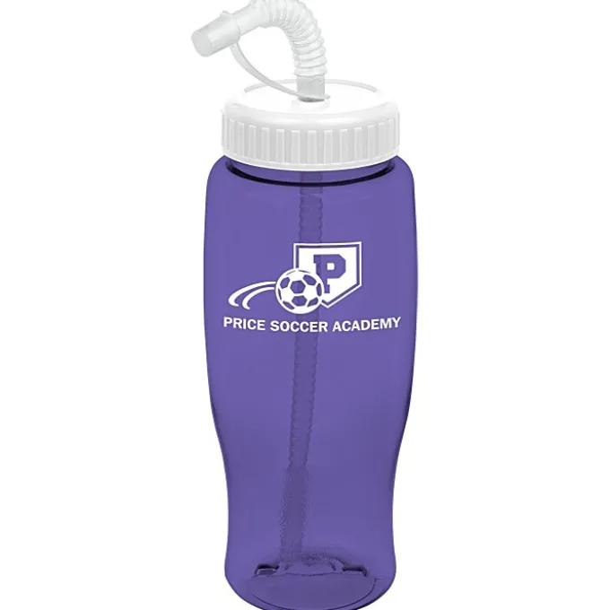 Comfort Grip Bottle with Straw Lid - 27 oz.