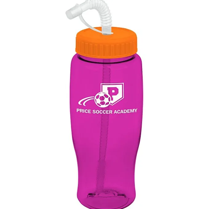 Comfort Grip Bottle with Straw Lid - 27 oz.