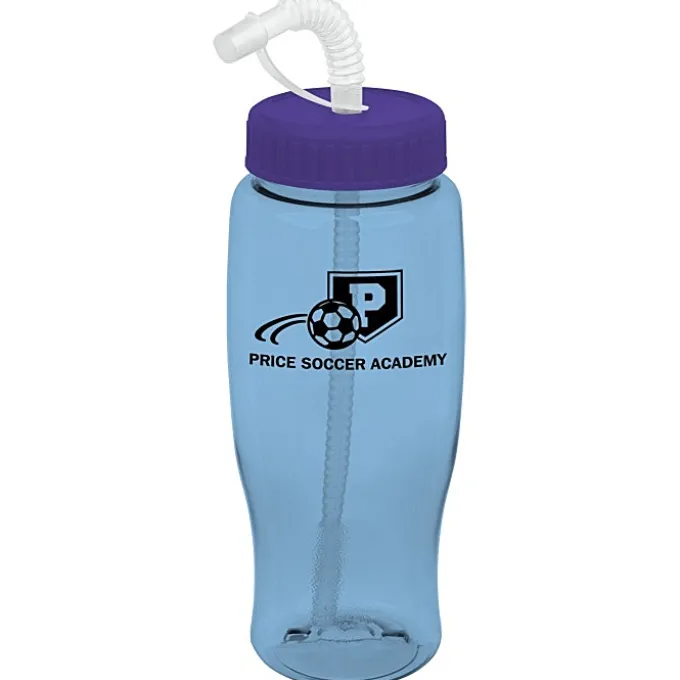Comfort Grip Bottle with Straw Lid - 27 oz.