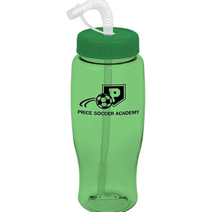 Comfort Grip Bottle with Straw Lid - 27 oz.