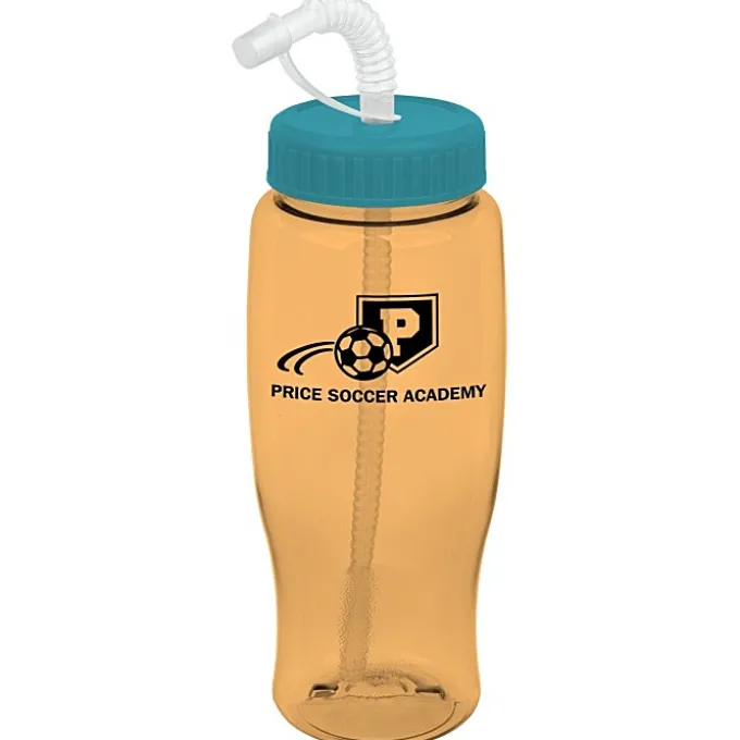 Comfort Grip Bottle with Straw Lid - 27 oz.