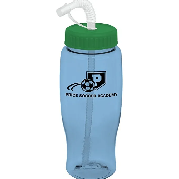 Comfort Grip Bottle with Straw Lid - 27 oz.