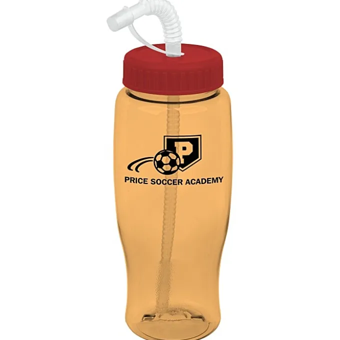 Comfort Grip Bottle with Straw Lid - 27 oz.