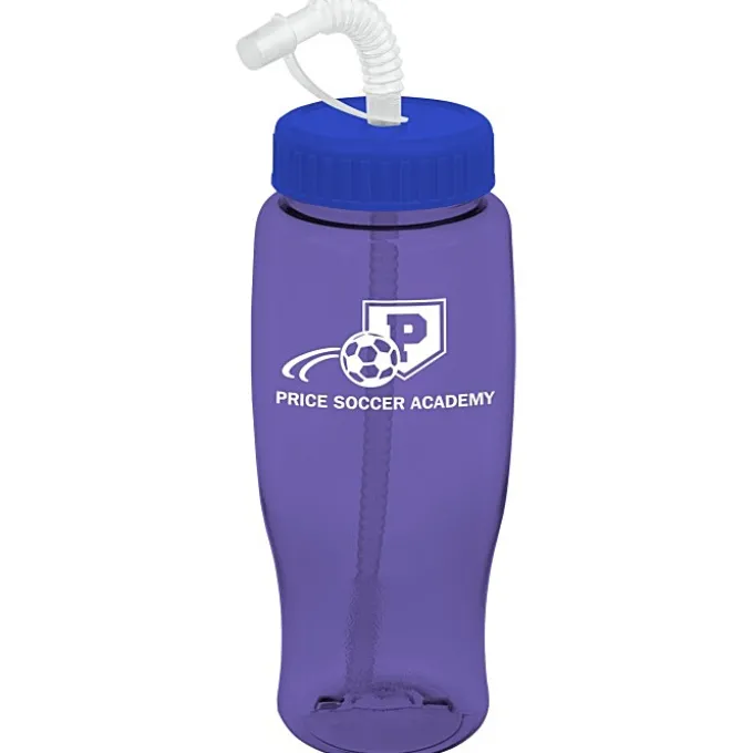 Comfort Grip Bottle with Straw Lid - 27 oz.