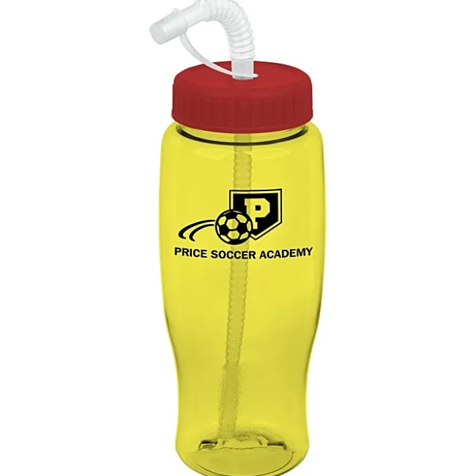 Comfort Grip Bottle with Straw Lid - 27 oz.
