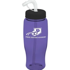 Comfort Grip Bottle with Straw Lid - 27 oz.