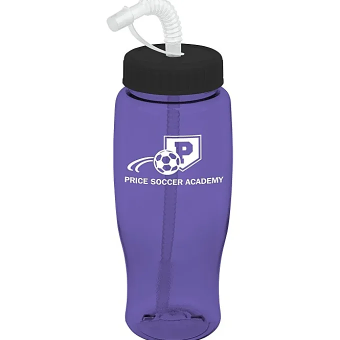 Comfort Grip Bottle with Straw Lid - 27 oz.