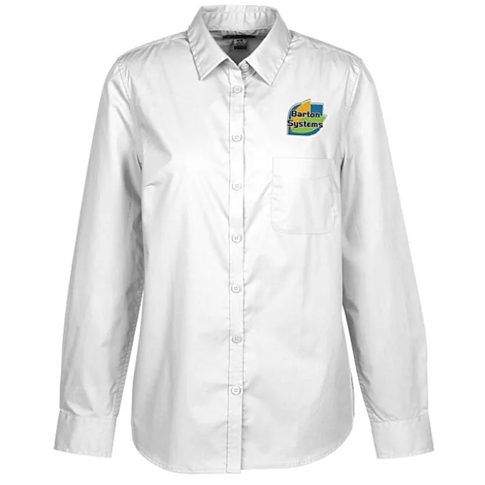 Comfort Stretch Poplin Shirt - Ladies'