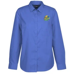 Comfort Stretch Poplin Shirt - Ladies'