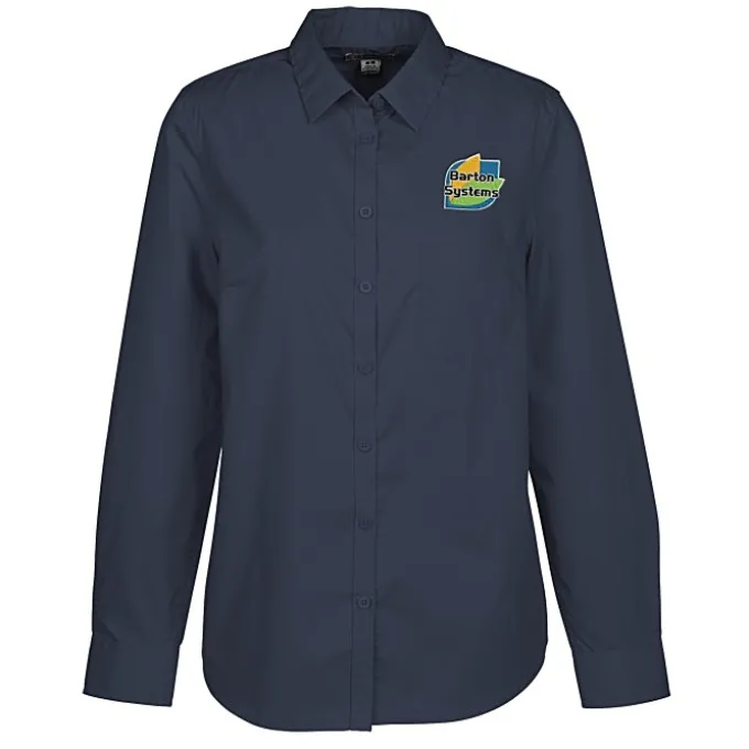 Comfort Stretch Poplin Shirt - Ladies'