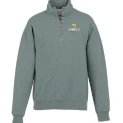 ComfortWash Fleece 1/4-Zip Pullover - Embroidered