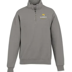 ComfortWash Fleece 1/4-Zip Pullover - Embroidered