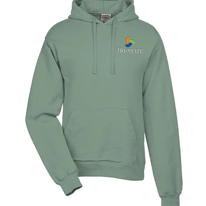ComfortWash Garment-Dyed Hoodie - Embroidered