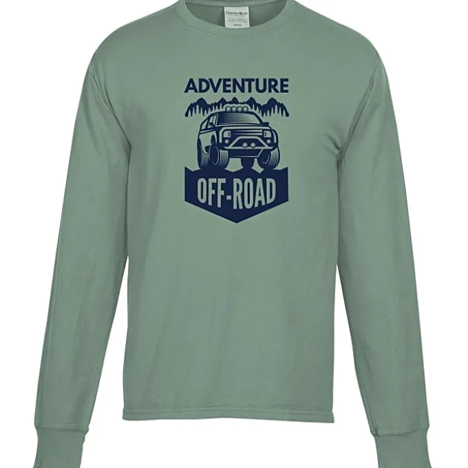 ComfortWash Garment-Dyed LS Tee - Screen