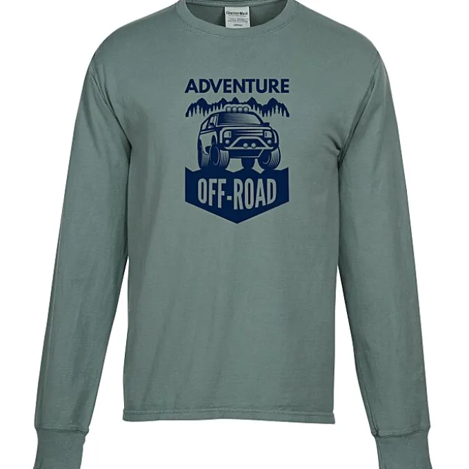 ComfortWash Garment-Dyed LS Tee - Screen
