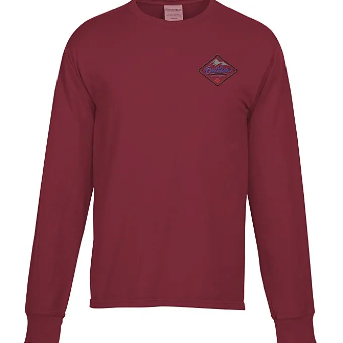 ComfortWash Garment-Dyed LS Tee - Embroidered