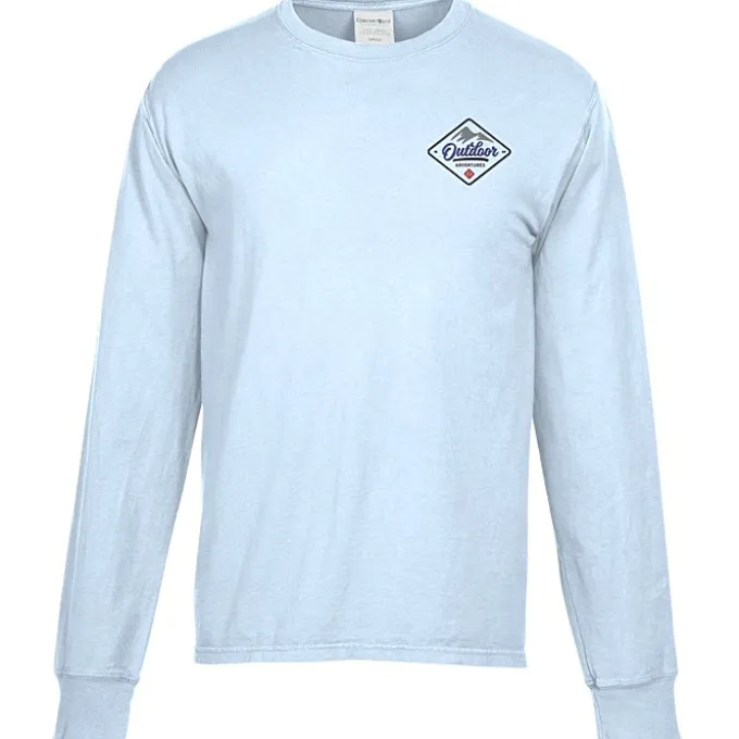 ComfortWash Garment-Dyed LS Tee - Embroidered