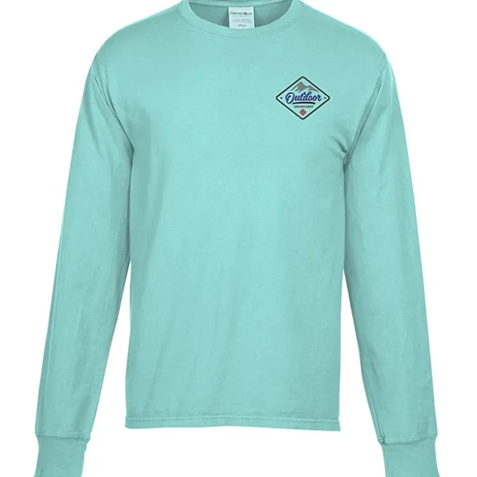 ComfortWash Garment-Dyed LS Tee - Embroidered