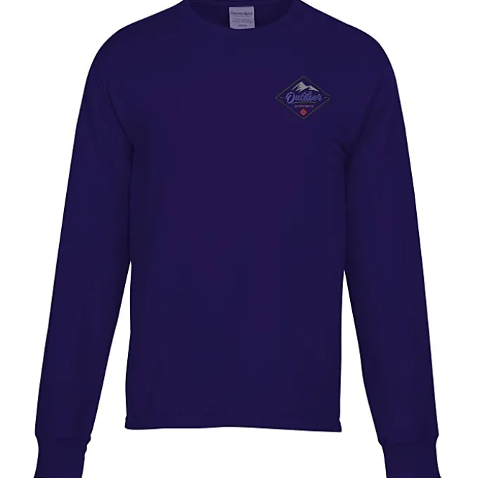 ComfortWash Garment-Dyed LS Tee - Embroidered