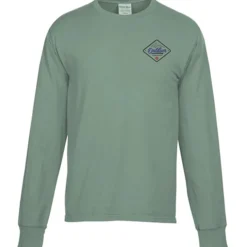 ComfortWash Garment-Dyed LS Tee - Embroidered