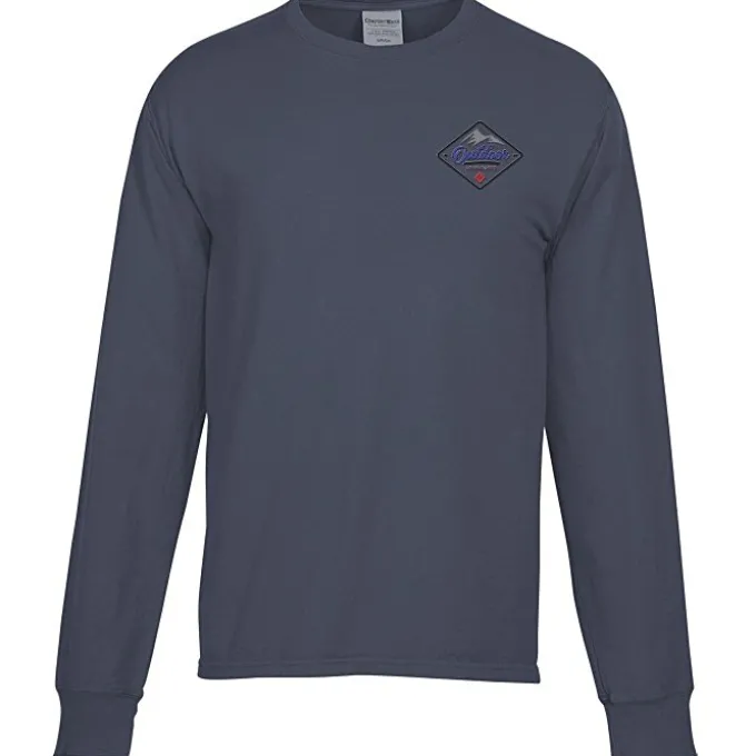 ComfortWash Garment-Dyed LS Tee - Embroidered