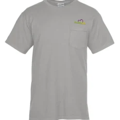 ComfortWash Garment-Dyed Pocket Tee - Embroidered