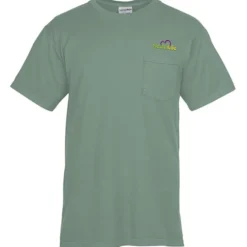 ComfortWash Garment-Dyed Pocket Tee - Embroidered