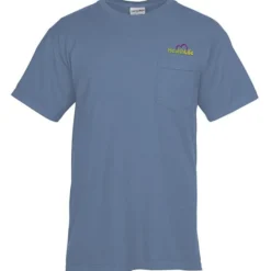 ComfortWash Garment-Dyed Pocket Tee - Embroidered