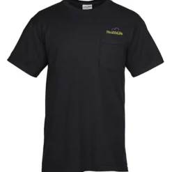 ComfortWash Garment-Dyed Pocket Tee - Embroidered