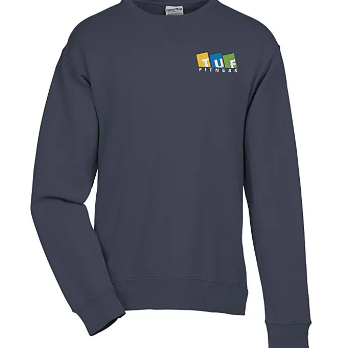 ComfortWash Garment-Dyed Sweatshirt - Embroidered