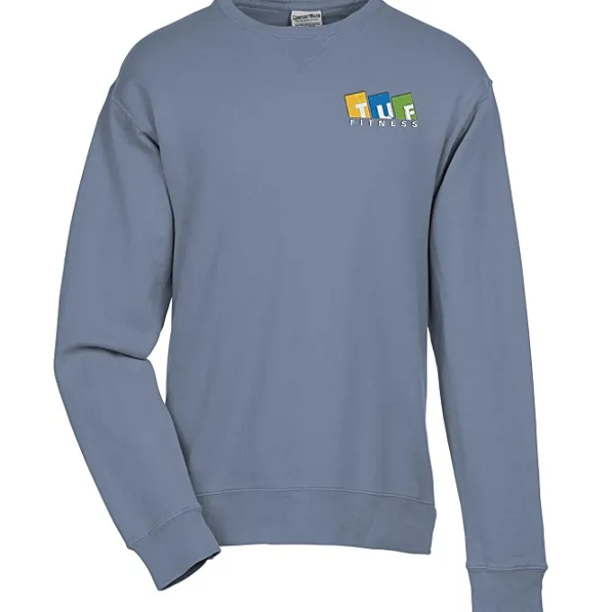 ComfortWash Garment-Dyed Sweatshirt - Embroidered