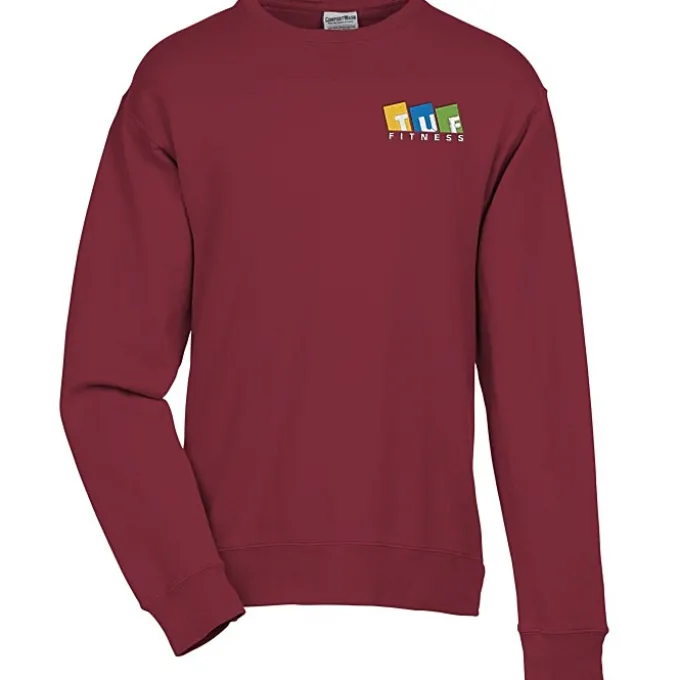ComfortWash Garment-Dyed Sweatshirt - Embroidered
