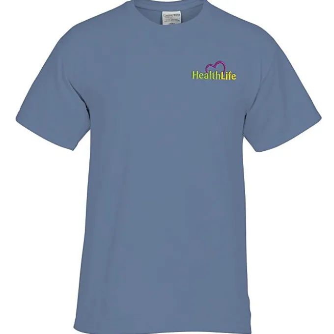 ComfortWash Garment-Dyed Tee - Embroidered