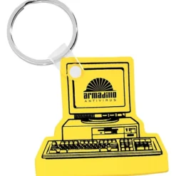 Computer Soft Keychain - Opaque