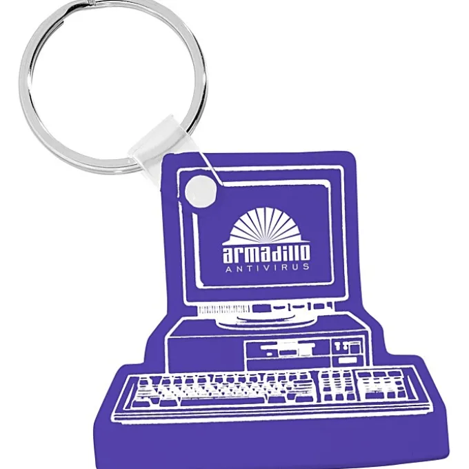 Computer Soft Keychain - Opaque