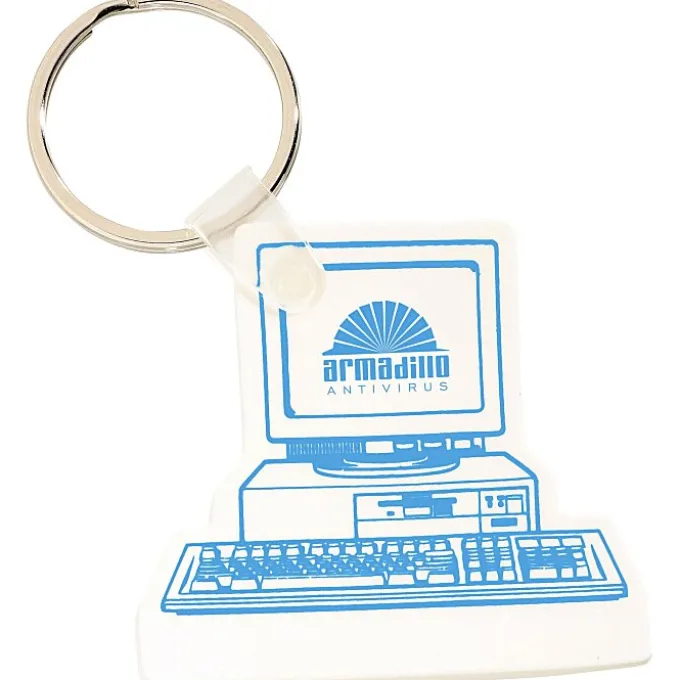 Computer Soft Keychain - Opaque