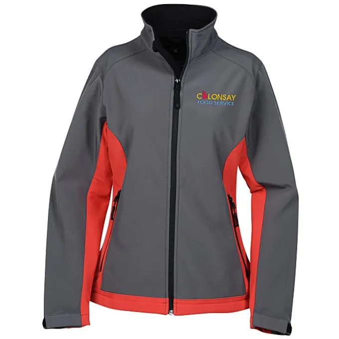 Concord Colorblock Soft Shell Jacket - Ladies'