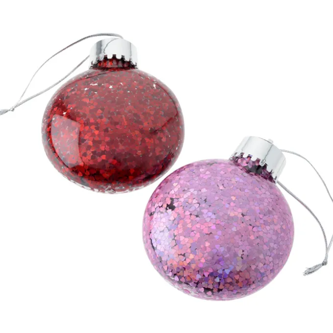 Confetti Ornament - Heart - 24 hr