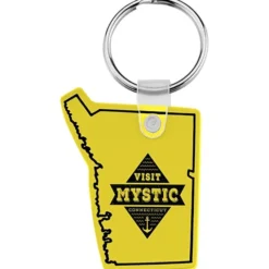 Connecticut Soft Keychain - Opaque
