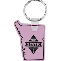 Connecticut Soft Keychain - Opaque